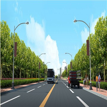 石湾镇金叶华府沙湖丁路道路景观设计