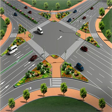 佛山某地道路规划设计