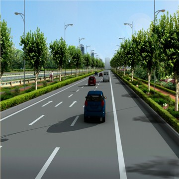 佛山某地道路规划设计