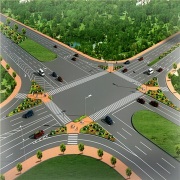 佛山某地道路规划设计