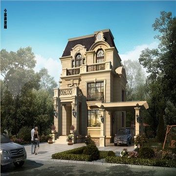 玫瑰花园商业住宅小区规划设计