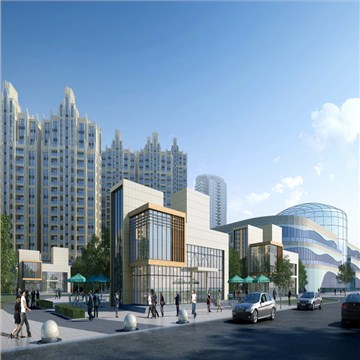 河南嵩县城市综合体城市规划