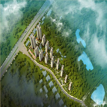 浩创汤泉小区规划设计