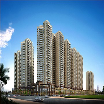 鸿一花园住宅小区规划设计