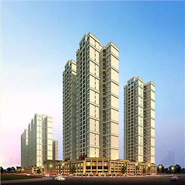 鸿一花园住宅小区规划设计