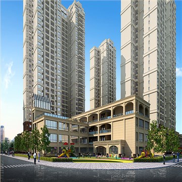 鸿一花园住宅小区规划设计