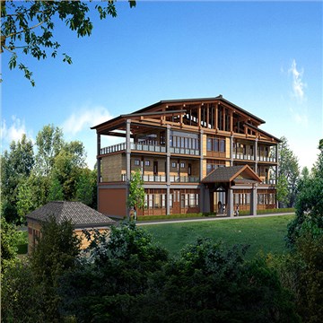 张家界悬崖花开养生谷总体规划