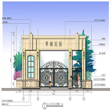 清远翠湖花园景观设计及扩初方案
