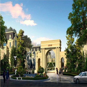 湖北赤壁三号公寓一期及酒店别墅区整体景观设计