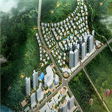 湖北赤壁三号公寓一期及酒店别墅区整体景观设计