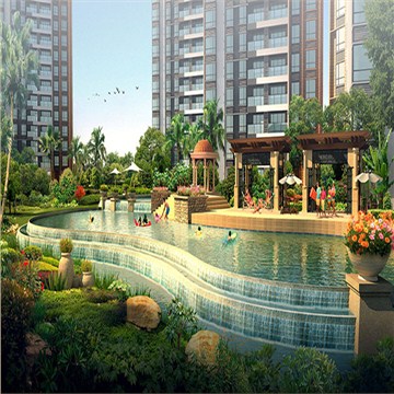 东莞万科香树丽舍小区景观设计方案