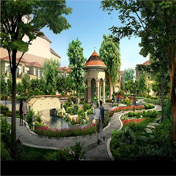 东莞万科香树丽舍小区景观设计方案