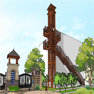 东莞市中凯嘉盈商务大厦二期景观方案设计