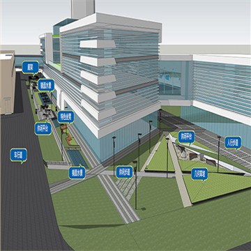 中山蒂森电梯厂景观设计