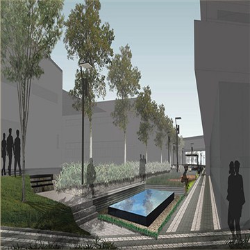 中山蒂森电梯厂景观设计