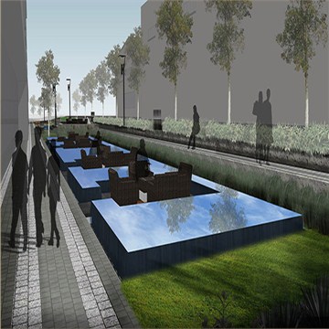 中山蒂森电梯厂景观设计