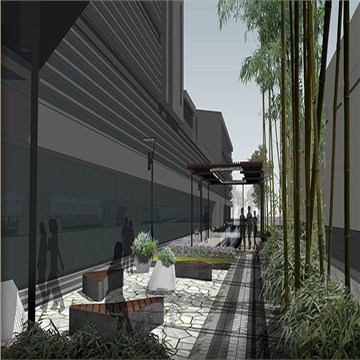 中山蒂森电梯厂景观设计