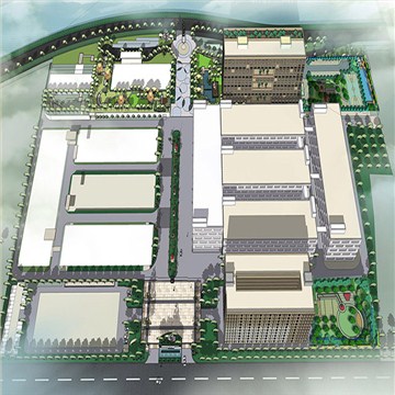 东莞铭丰包装厂工厂园林绿化设计