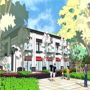 静福广场景观设计