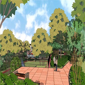 静福广场景观设计