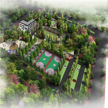 静福广场景观设计