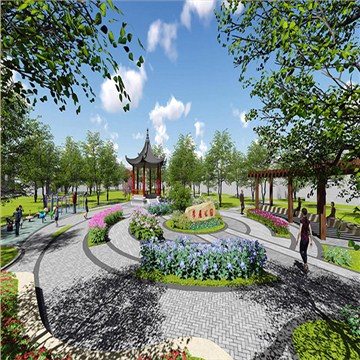 石排镇水贝村园林景观设计方案