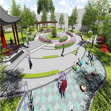 石排镇水贝村园林景观设计方案