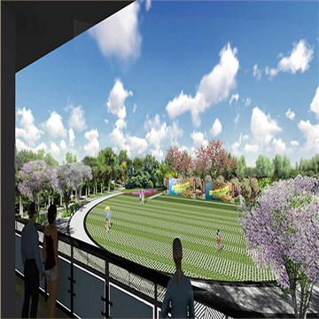 东莞轻轨车站站前绿地公园景观设计方案