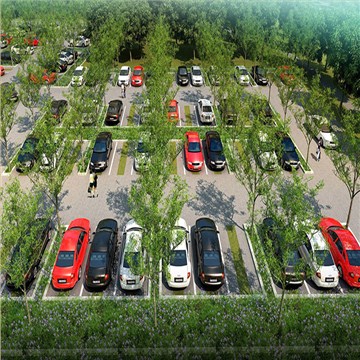 东莞轻轨车站站前绿地公园景观设计方案