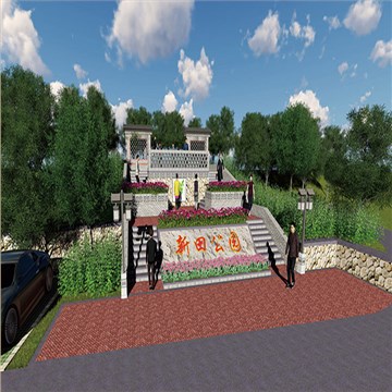 东莞市横沥镇某村特色小镇规划设计方案