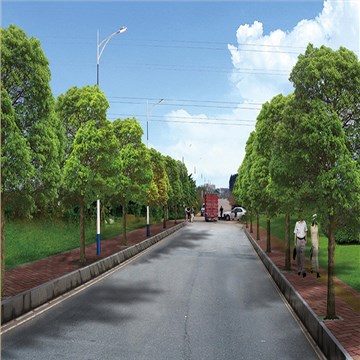 东莞市横沥镇某村特色小镇规划设计方案