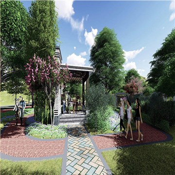 东莞市横沥镇某村特色小镇规划设计方案