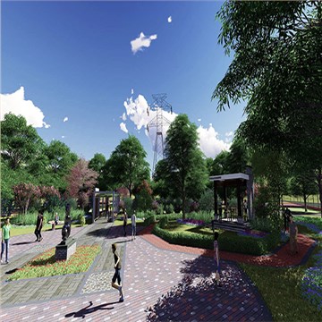 东莞市横沥镇某村特色小镇规划设计方案