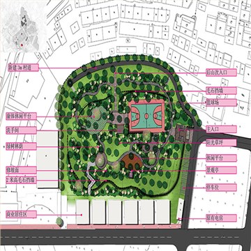 东莞市横沥镇某村特色小镇规划设计方案