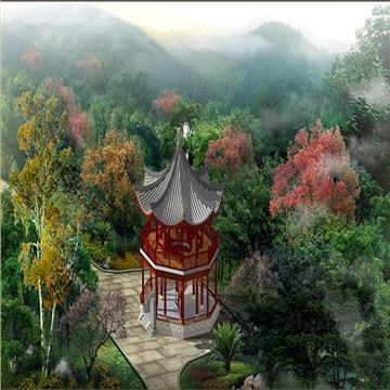 香山公园（大愿寺）景观设计