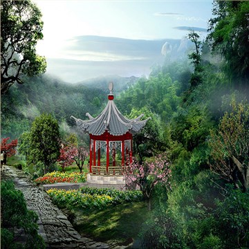 香山公园（大愿寺）景观设计