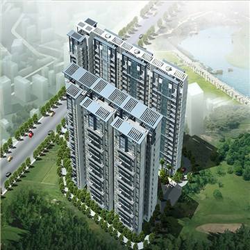 滨江豪庭住宅楼