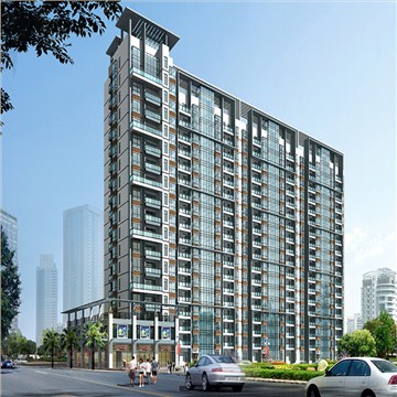 滨江豪庭住宅楼