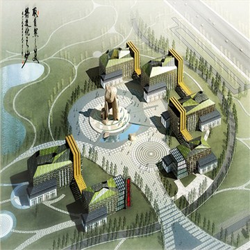 柳州马鹿山奇石休闲公园奇石展览四号馆