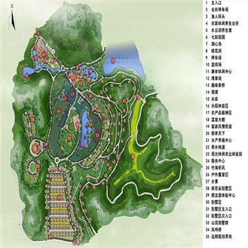观光休闲农业度假村控制性详细规划