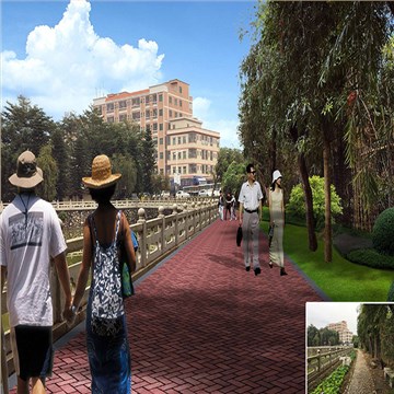 大岭山镇百花洞村美丽幸福村居道路规划改造