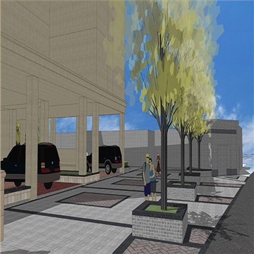 大岭山镇百花洞村美丽幸福村居道路规划改造