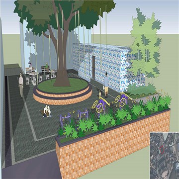 大岭山镇百花洞村美丽幸福村居道路规划改造