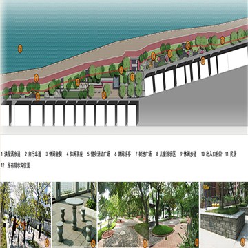 梅沙村东一区绿道旁空地规划设计