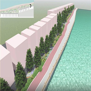 梅沙村东一区绿道旁空地规划设计