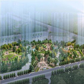 清远某小区景观方案设计方案