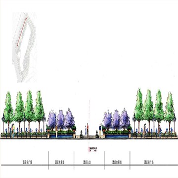 清远某小区景观方案设计方案