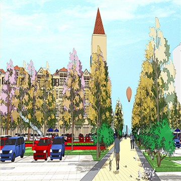 东莞愉景威尼斯商业广场景观设计改造方案