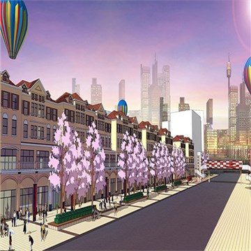 东莞愉景威尼斯商业广场景观设计改造方案