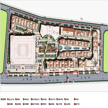 东莞愉景威尼斯商业广场景观设计改造方案